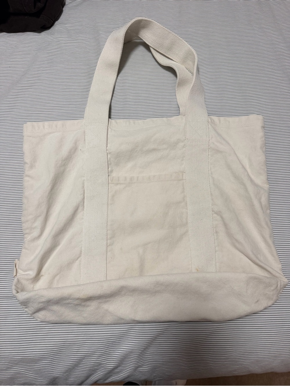 PEHR Canvas Tote Bag in Natural White